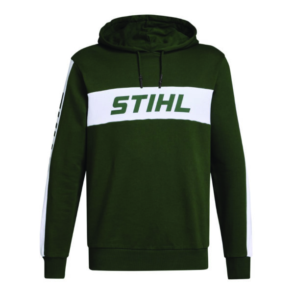 STIHL Green Colourblock Hoodie