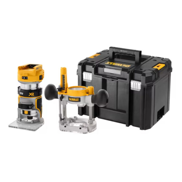 DeWALT DCW604NT-XJ 18V XR Brushless 8mm (1/4") Router - Bare Unit