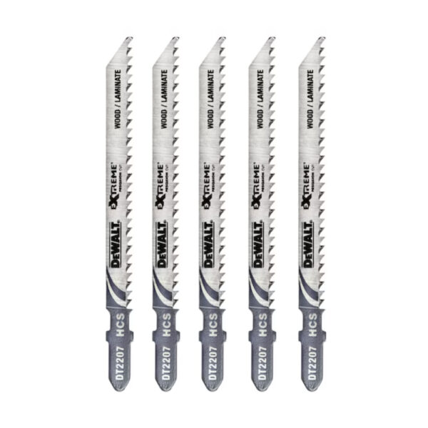 DeWalt Jigsaw Blades - Various Applications (Pack of 5)