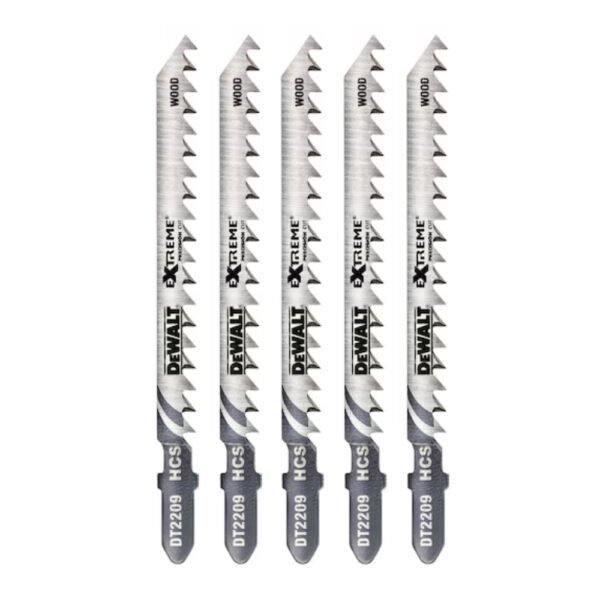 DeWalt Jigsaw Blades - Various Applications (Pack of 5)