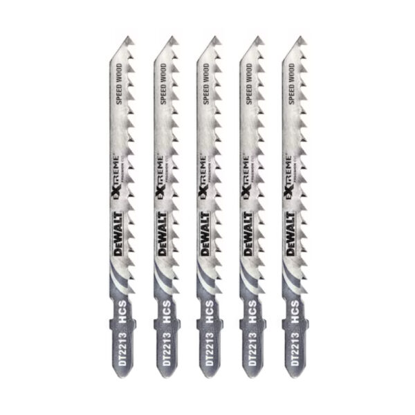 DeWalt Jigsaw Blades - Various Applications (Pack of 5)