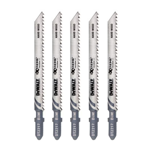 DeWalt Jigsaw Blades - Various Applications (Pack of 5)