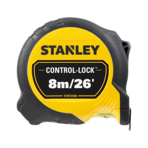 Stanley Control-Lock 8m/26ft Tape Measure (25mm Wide)