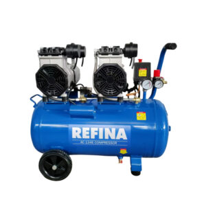 REFINA AC 134 E 50L Direct Drive Twin Motor Air Compressor