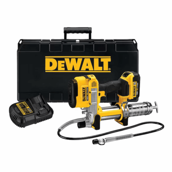 DeWalt DCGG571M1-GB 18V XR Grease Gun - 1 x 4Ah Battery
