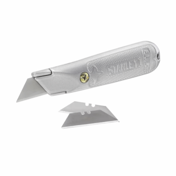 Stanley 199E Classic Fixed Blade Utility Knife With 3 Blades
