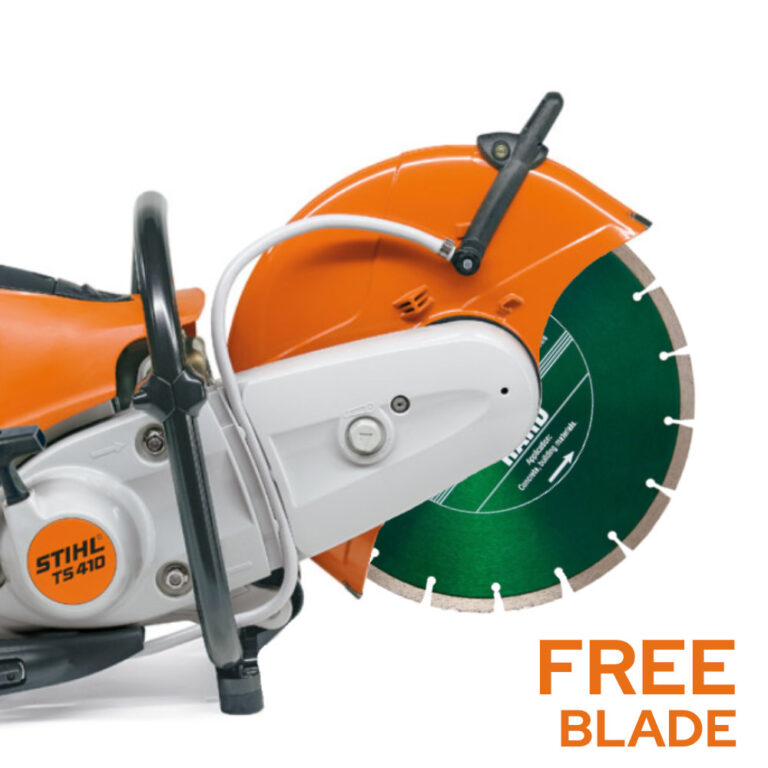 STIHL TS410 300mm Petrol Disc Cutter BUNDLE (1 BLADE) · DTW Tools