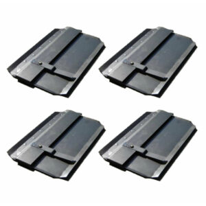 SIMA Set of 4 Float Blades for Power Trowels Halcon Duplo X2