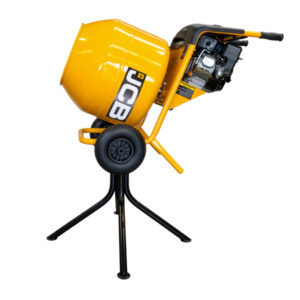 JCB Petrol 133cc 134L Seam Welded Cement Mixer 100L Working Capacity