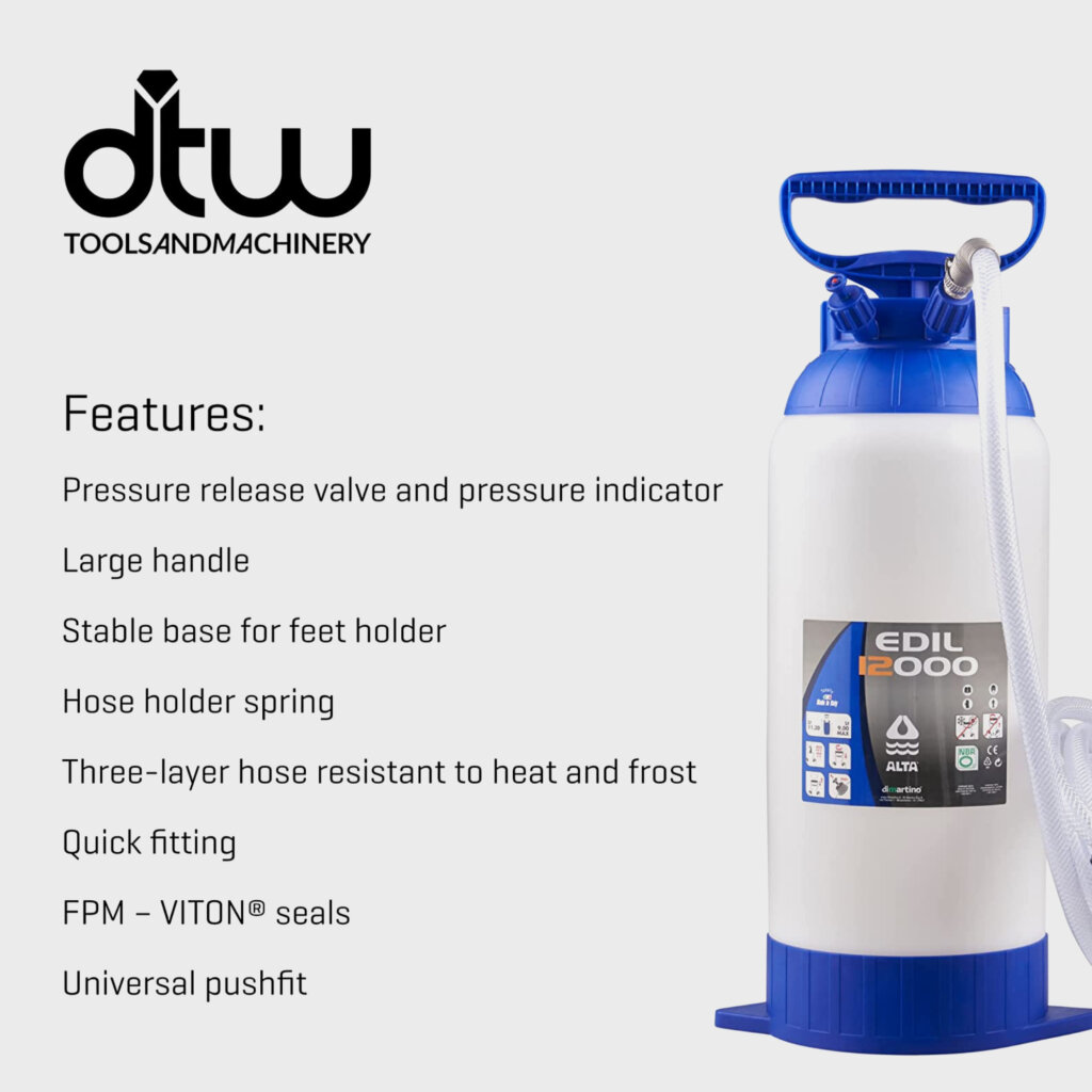 Di Martino Edil Litre Heavy Duty Dust Suppression Water Bottle