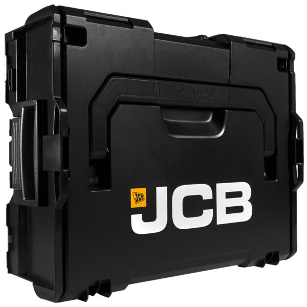 JCB 18V Brushless Combi Drill 2 x 4Ah Battery E-TECH & L-BOXX 136