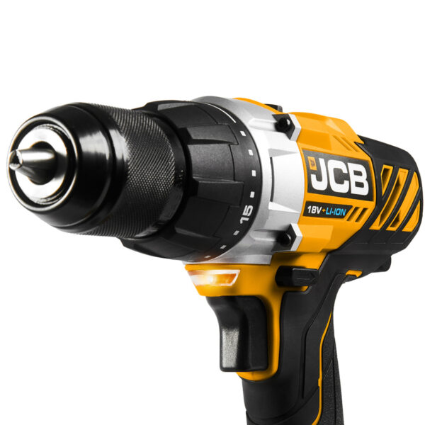 JCB 18V Combi Drill x 2 Battery 2Ah