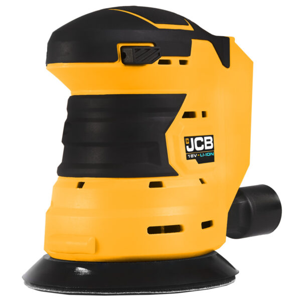 JCB 18V Orbital Sander 2 x 2Ah Batteries and 20" Kit Bag
