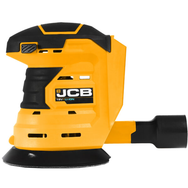 JCB 18V Orbital Sander 2 x 2Ah Batteries and 20" Kit Bag