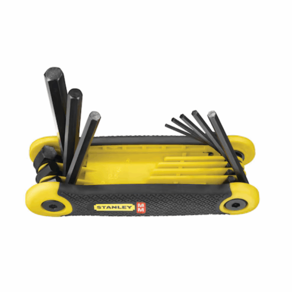 Stanley Hex Key Metric Folding Set (8 Pc.)