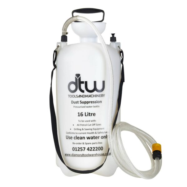 DTW 16 Litre Dust Suppression Water Bottle & Spare Parts
