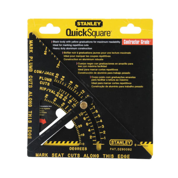 Stanley Aluminum QuickSquare With Arm
