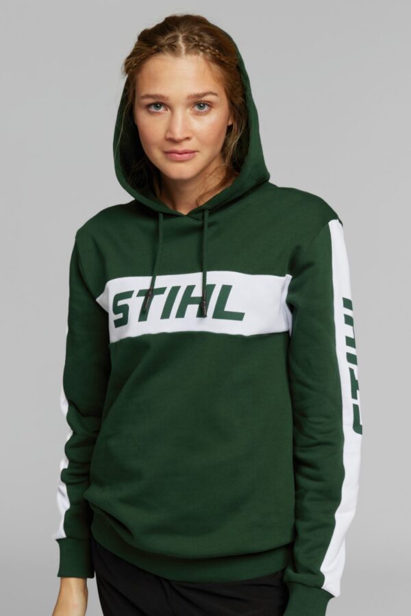 STIHL Green Colourblock Hoodie