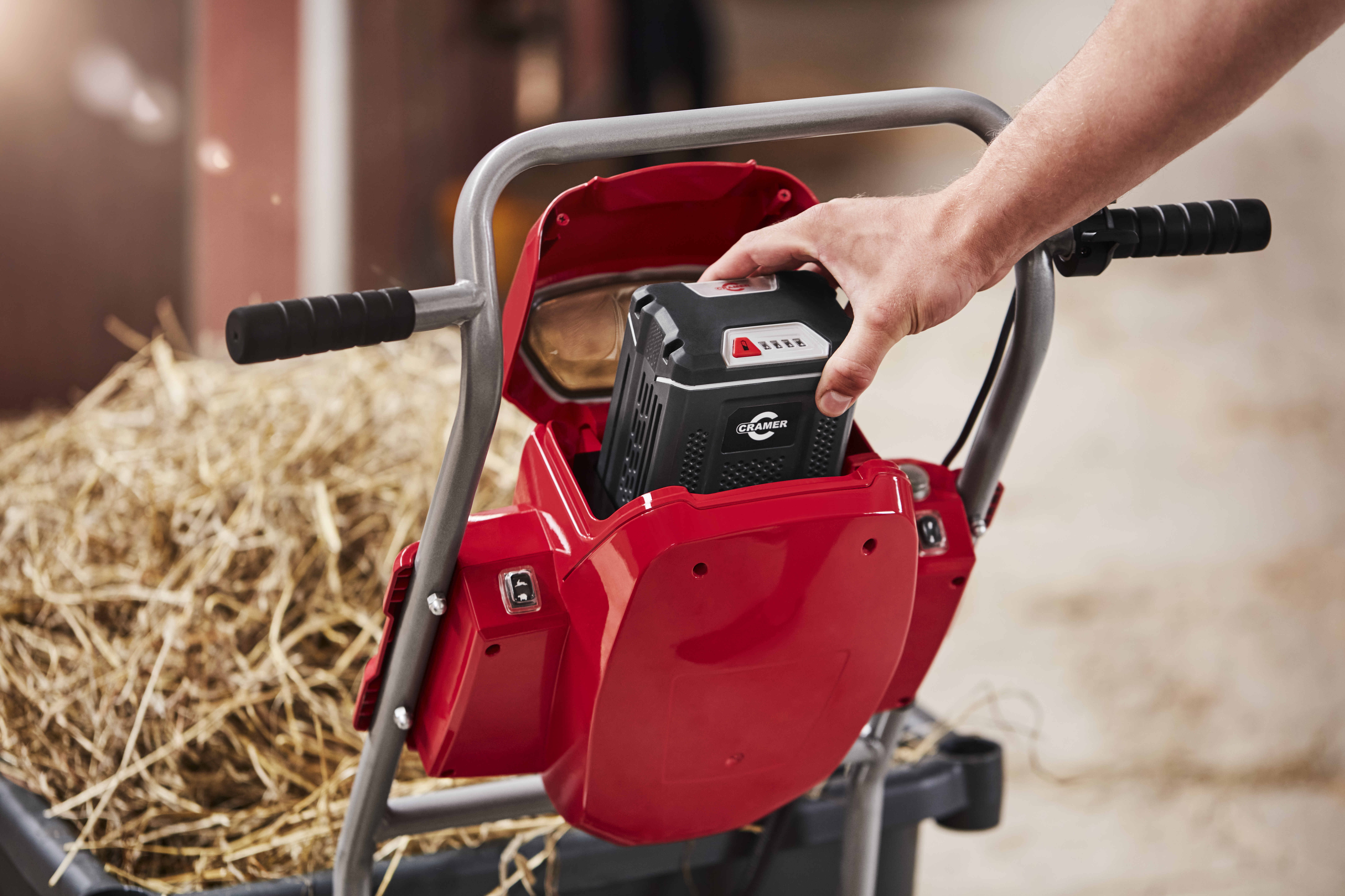 Cramer 82UC 82V Utility Cart – Heavy-Duty Battery-Powered Transport Cart with Self-Propelled Drive (Tool Only)