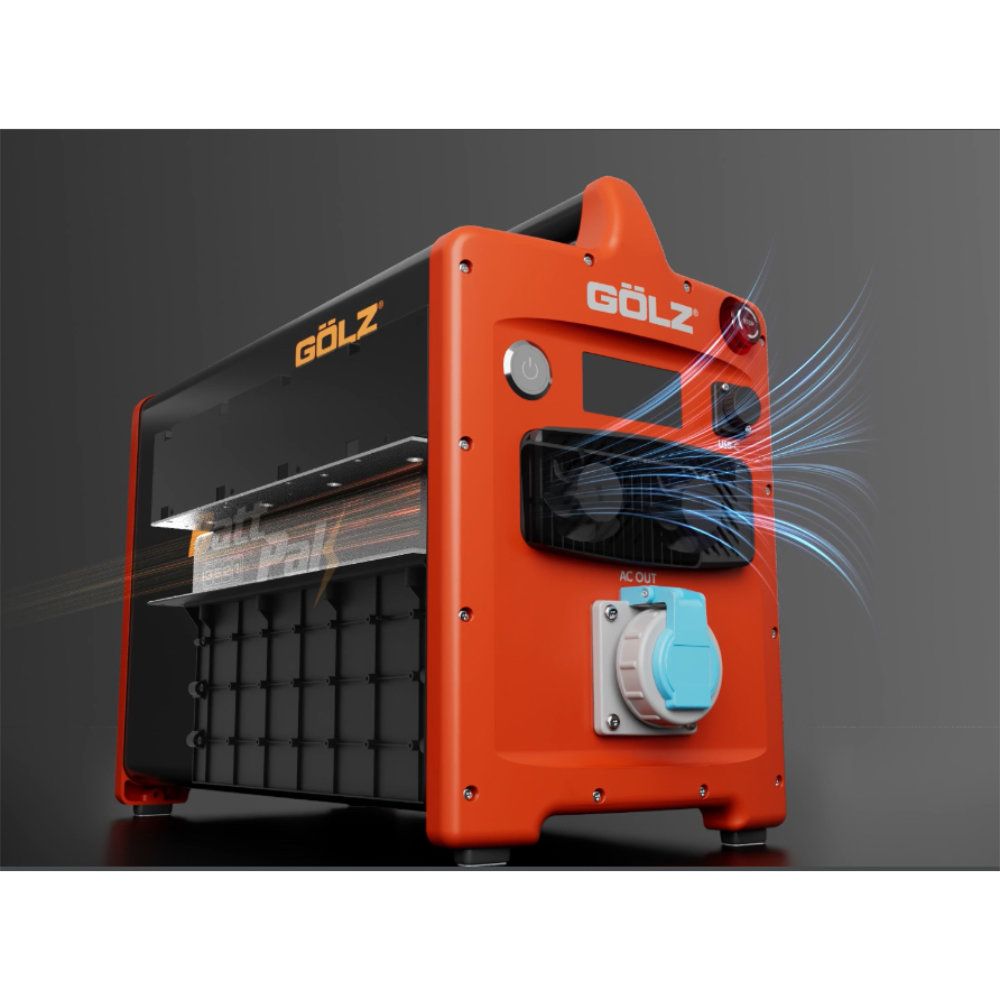GOLZ BattPak 3621 Mobile Battery Power Supply 3.6 kW