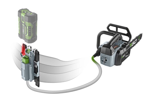 EGO ABH3000 - Professional-X Battery Holster, Cable & Arborist's Strop