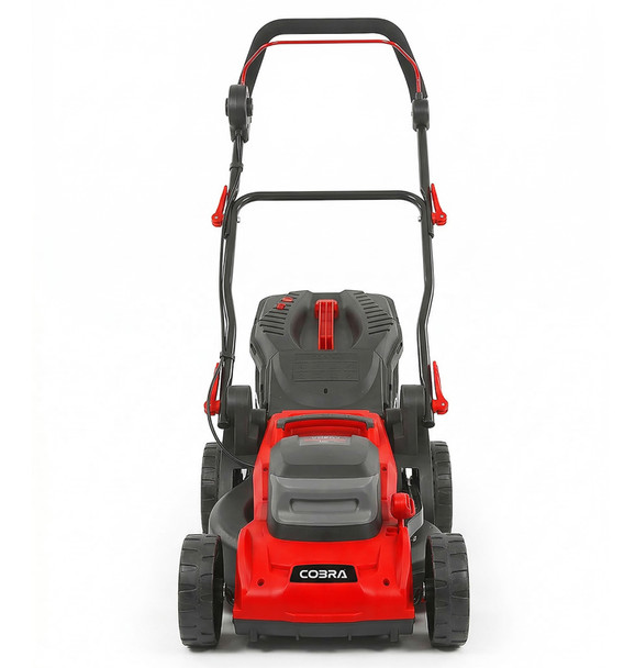 COBRA GTRM340 13" Electric Lawnmower with Rear Roller & Grass Combs
