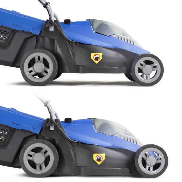 Hyundai HYM40LI330P 40V Lithium-Ion Cordless Battery Powered Roller Lawn Mower 33cm Cutting Width With Battery and Charger