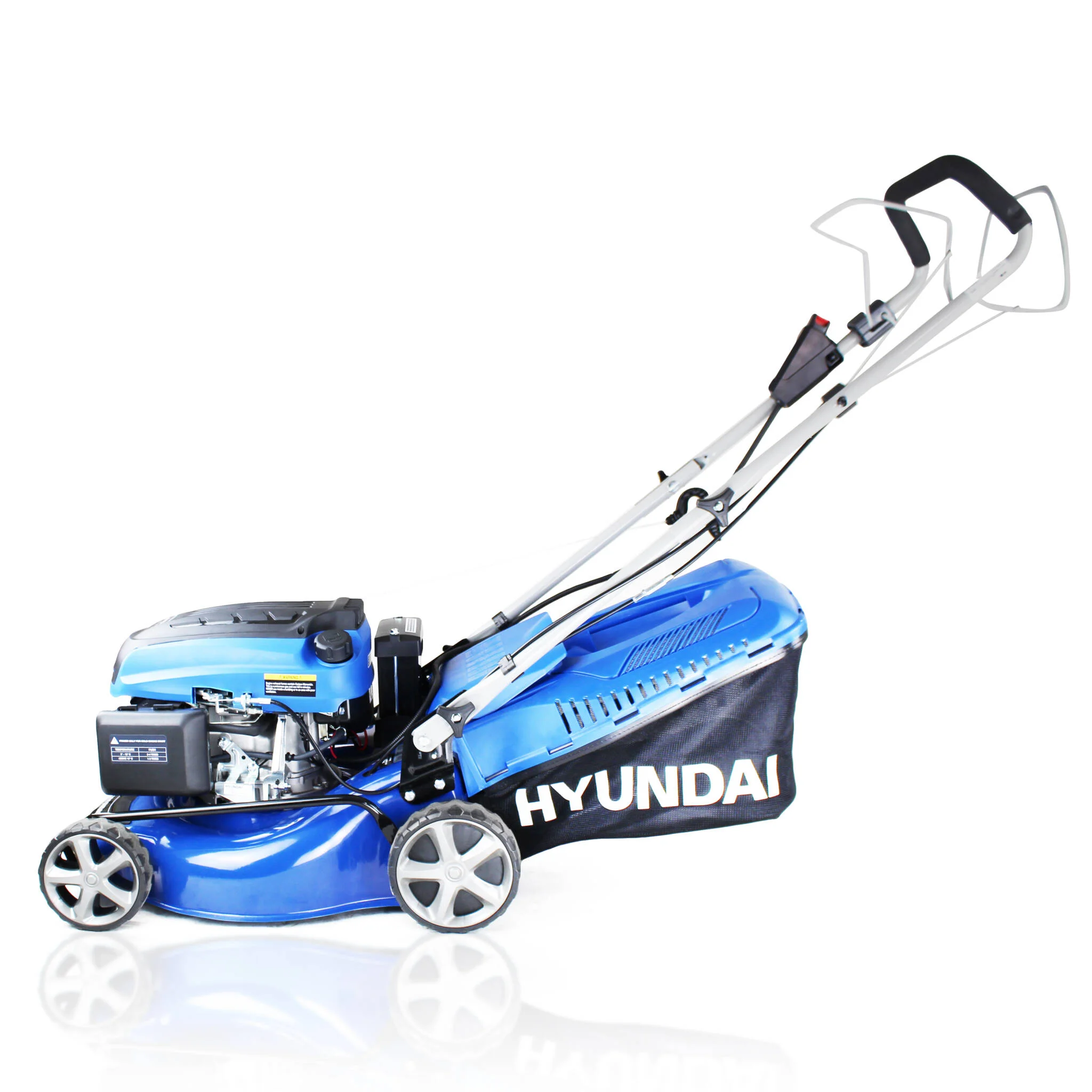 Hyundai HYM430SPE 17"/42cm 139cc Electric-Start Self-Propelled Petrol Lawnmower