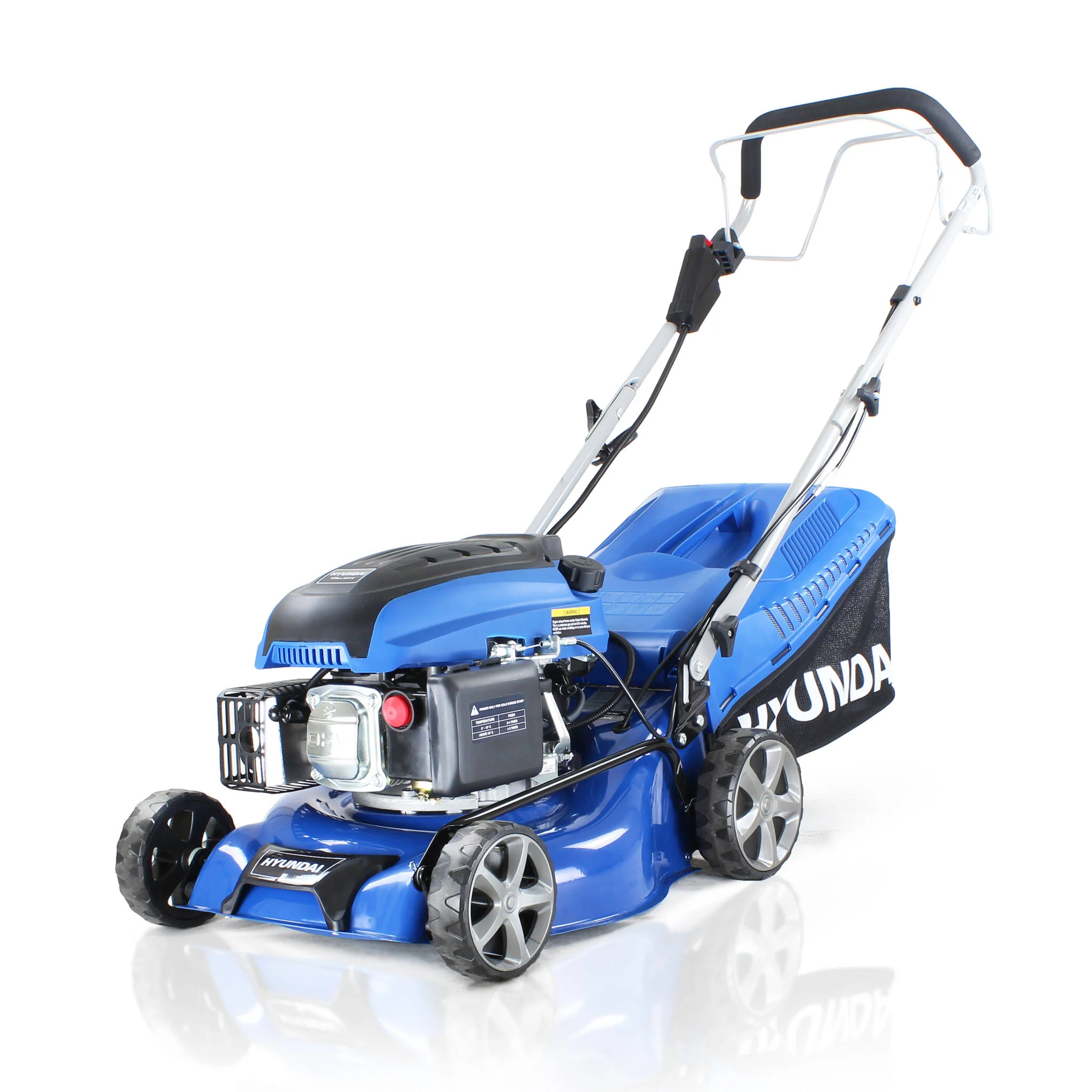 Hyundai HYM430SPE 17"/42cm 139cc Electric-Start Self-Propelled Petrol Lawnmower