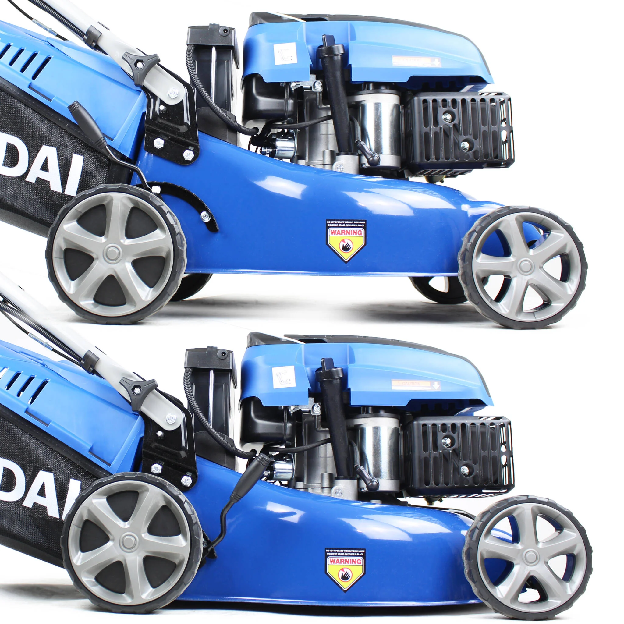 Hyundai HYM430SPE 17"/42cm 139cc Electric-Start Self-Propelled Petrol Lawnmower