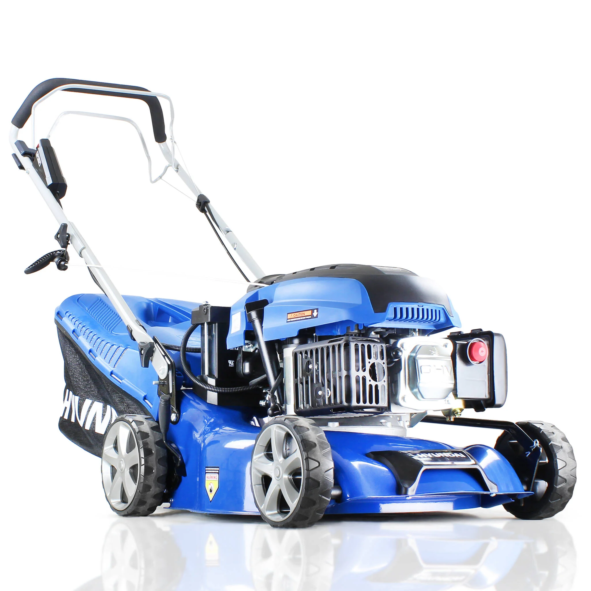 Hyundai HYM430SPE 17"/42cm 139cc Electric-Start Self-Propelled Petrol Lawnmower