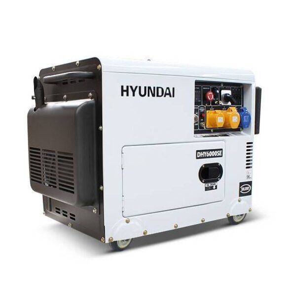 Hyundai 5.2kW Single Phase Diesel Backup Generator