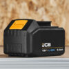 JCB 18V Angle Grinder 2 X 5Ah Batteries With L-BOXX 136 Tool Case - Image 9