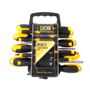 JCB 35 Piece Screwdriver Set