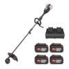 Kress KG155E.9 40 V 38 cm Cordless Brushless Attachment-Capable Grass Trimmer/Brush Cutter