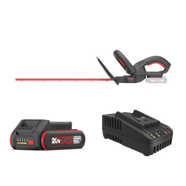 Kress KG254E.9 20 V KrossPack 57 cm Cordless Hedge Trimmer