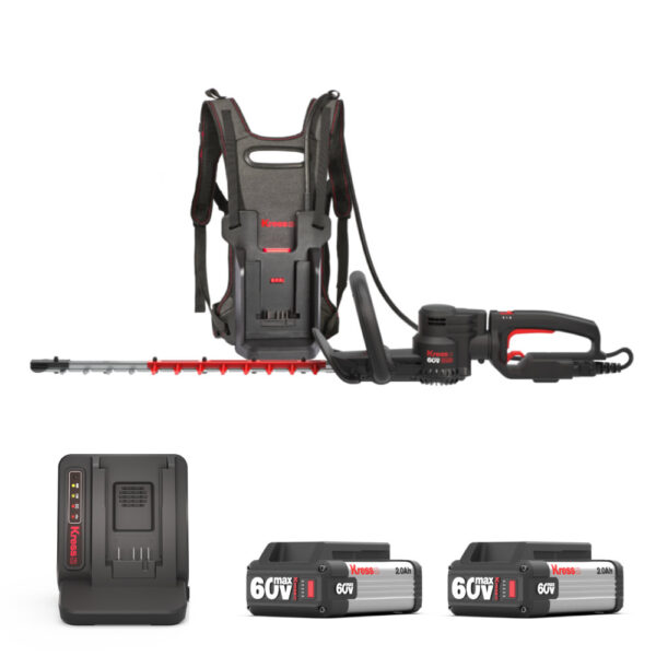 Kress KG259E.9 60 V 58 cm Cordless Brushless Backpack Hedge Trimmer