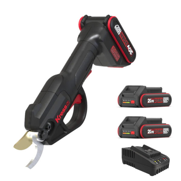 Kress KG340.9 20 V Cordless Pruning Shears – 25 mm Cutting Capacity