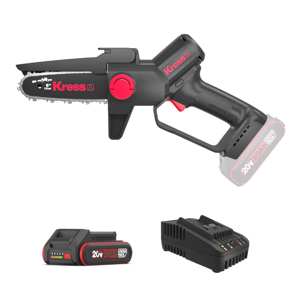 Kress KG343E.9 20 V Pruning Saw – 12 cm Bar