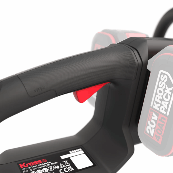 Kress KG347E.9 40 V Chainsaw – 40 cm Bar