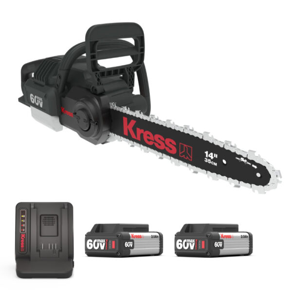 Kress KG367E.9 60 V Chainsaw – 35 cm Bar