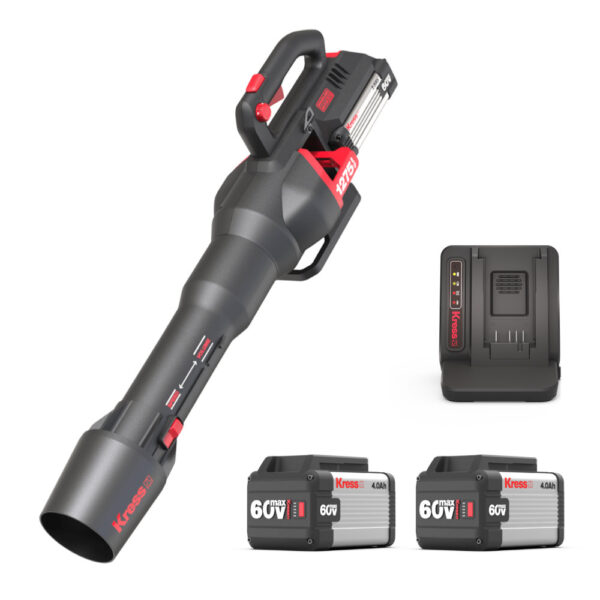 Kress KG560E.9 60 V Cordless Handheld Leaf Blower With 18 N Thrust And Air Amplifier Technology