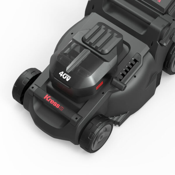 Kress KG745.9 40 V Cordless Push Lawn Mower With 37 cm Cutting Width