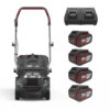 Kress KG745.9 40 V Cordless Push Lawn Mower With 37 cm Cutting Width