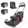 Kress KG756E.9 60 V Cordless Push Lawn Mower With 46 cm Cutting Width