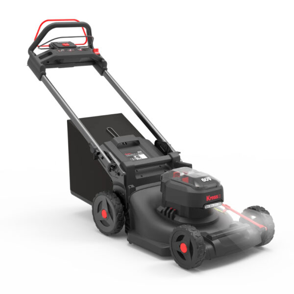 Kress KG757E.9 60 V Cordless Self-Propelled Lawn Mower With 46 cm Cutting Width