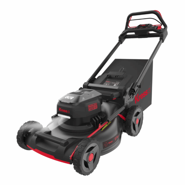 Kress KG760E.9 60 V Cordless Self-Propelled Lawn Mower With 51 cm Cutting Width