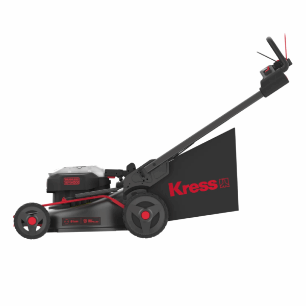 Kress KG760E.9 60 V Cordless Self-Propelled Lawn Mower With 51 cm Cutting Width
