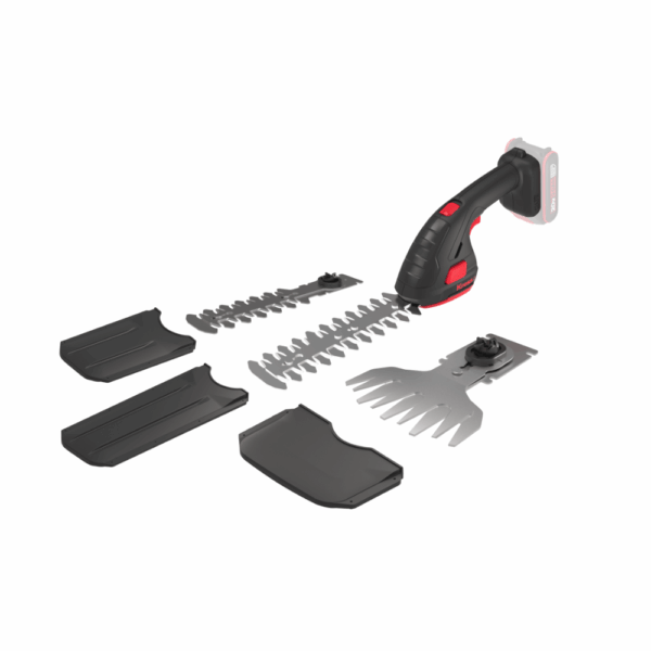 Kress KG806E.9 20 V KrossPack 3-in-1 Cordless Grass and Shrub Shears Set (Tool Only)