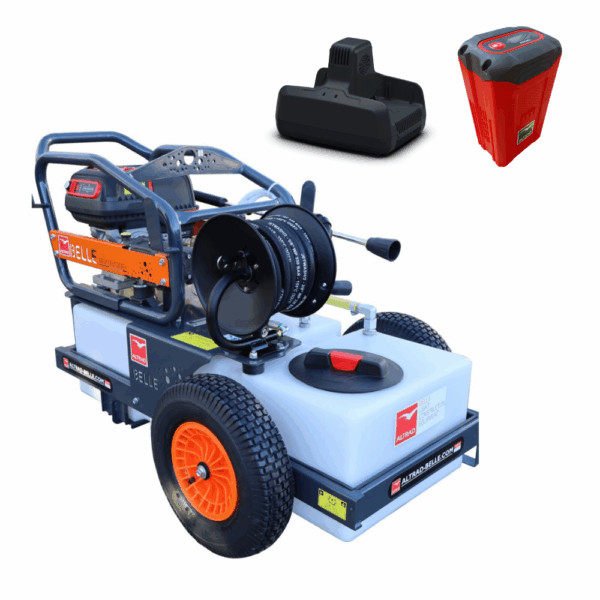ALTRAD Belle MBX 08/120E+ Battery Powered Mini Bowser Pressure Washer – 125L